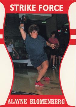 1991 Little Sun Ladies Pro Bowling Tour Strike Force #48 Alayne Blomenberg Front
